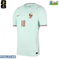 Frankrike Warren Zaire-Emery #18 Bortedrakt VM 2026 Kortermet